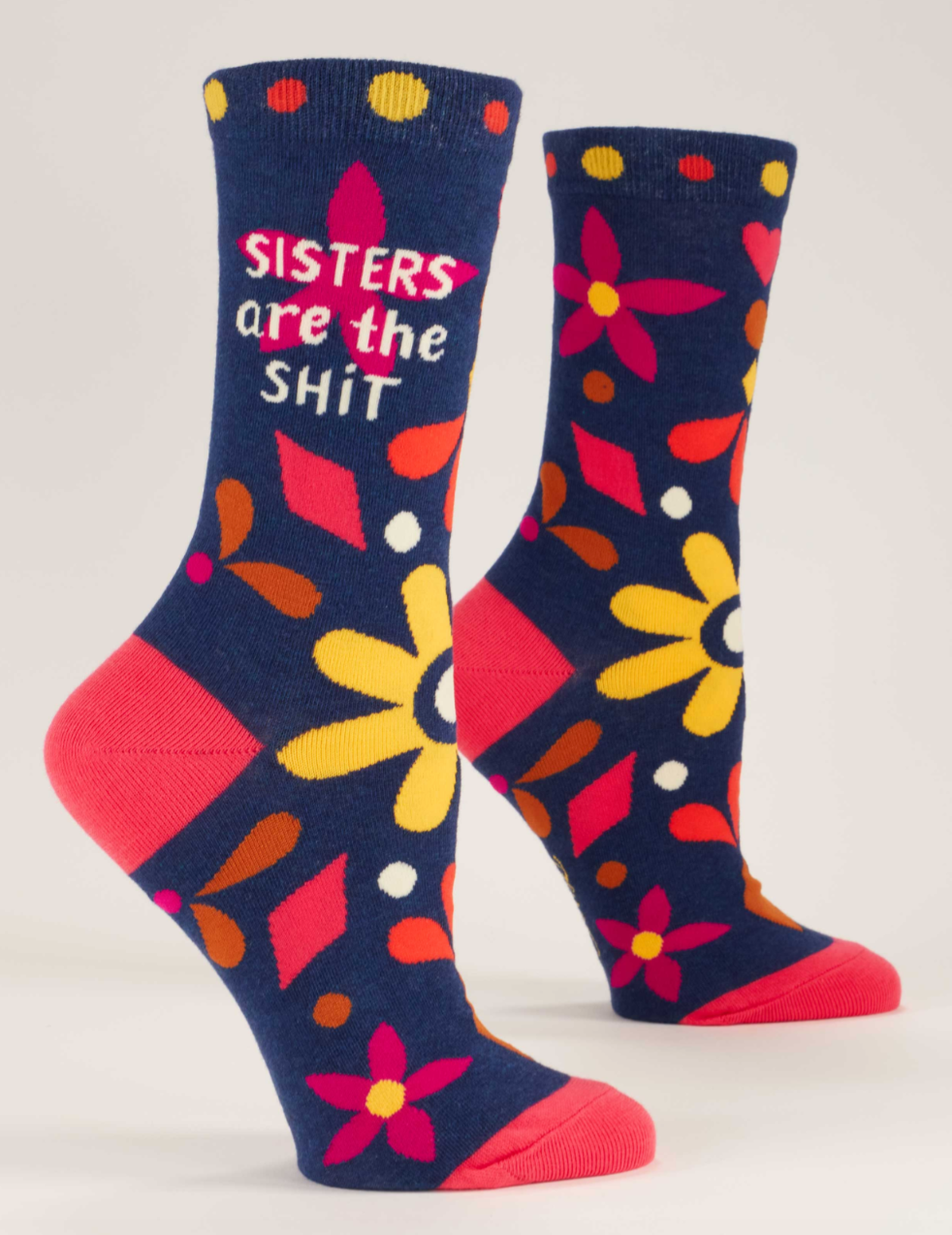 Sisters Are The Shit Women’s Crew Socks