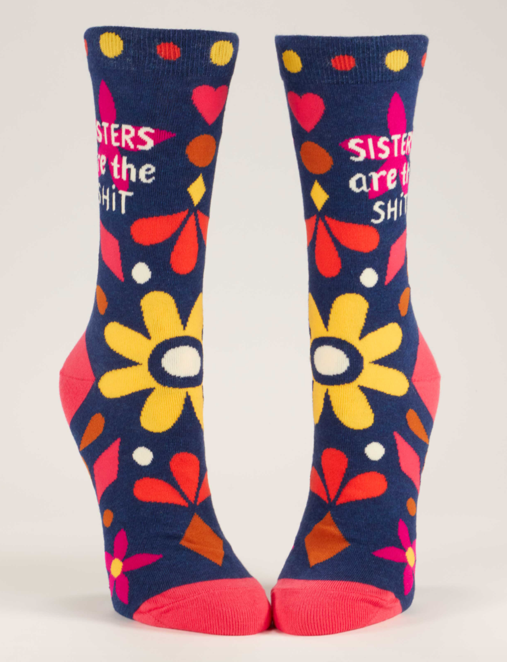 Sisters Are The Shit Women’s Crew Socks