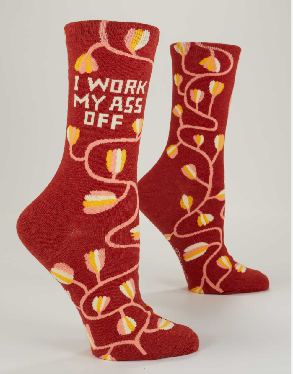 Work My Ass Off Women’s Crew Socks