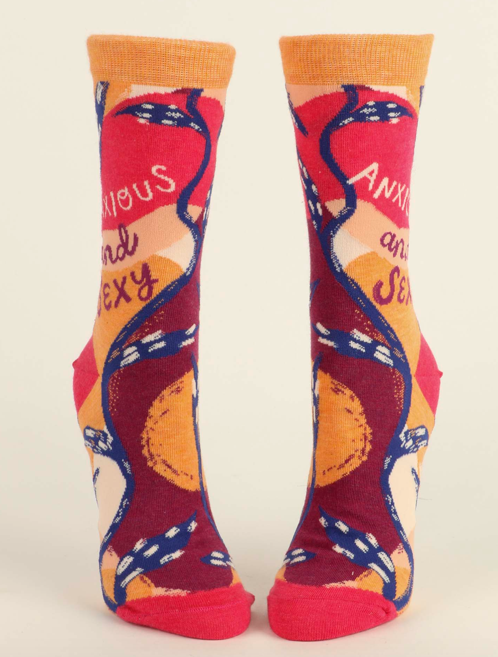 Anxious and Sexy Women’s Crew Socks