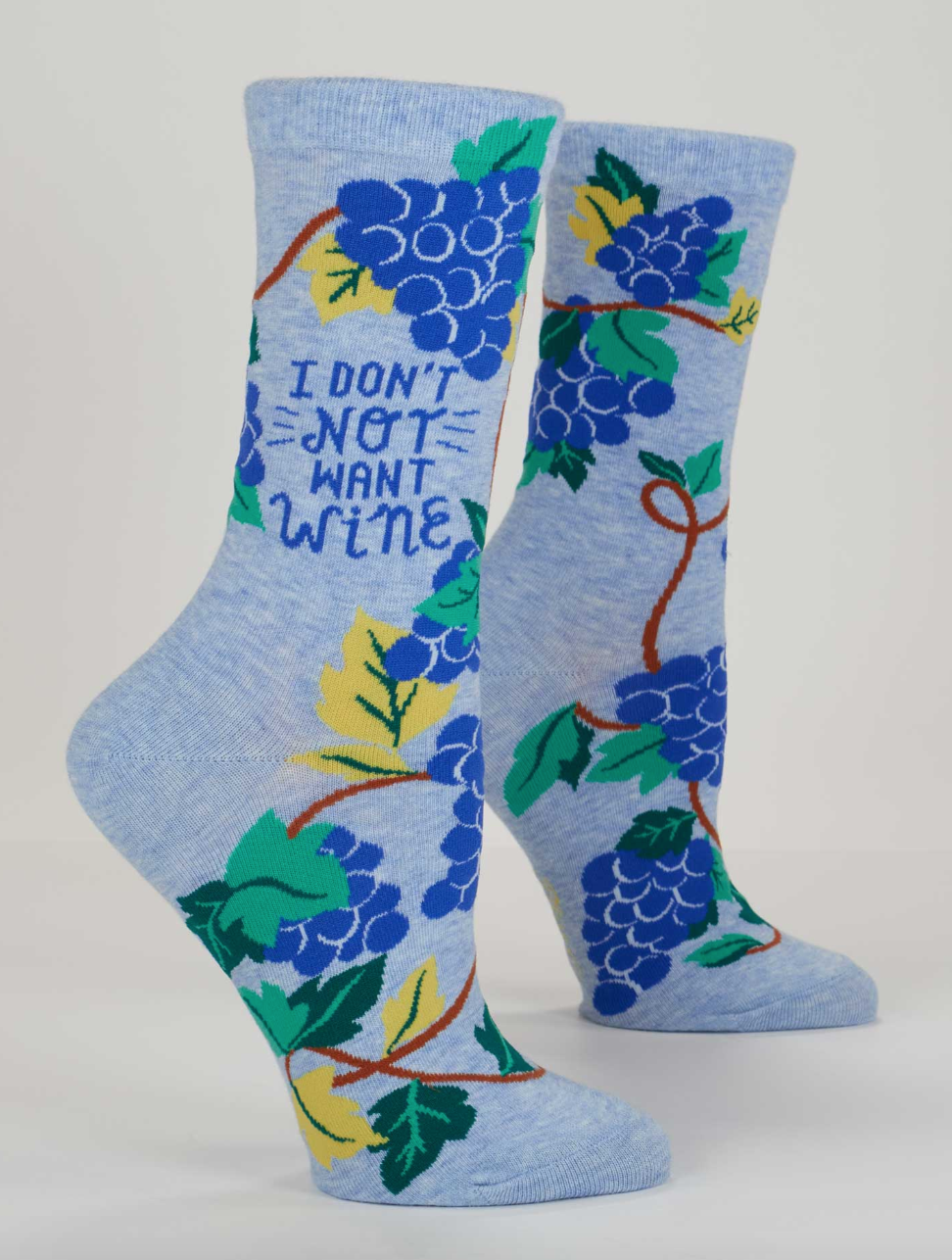 Don’t Not Want Wine Women’s Crew Socks