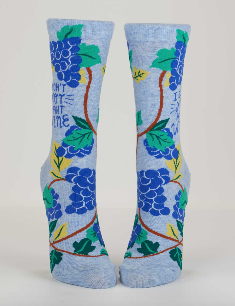 Don’t Not Want Wine Women’s Crew Socks