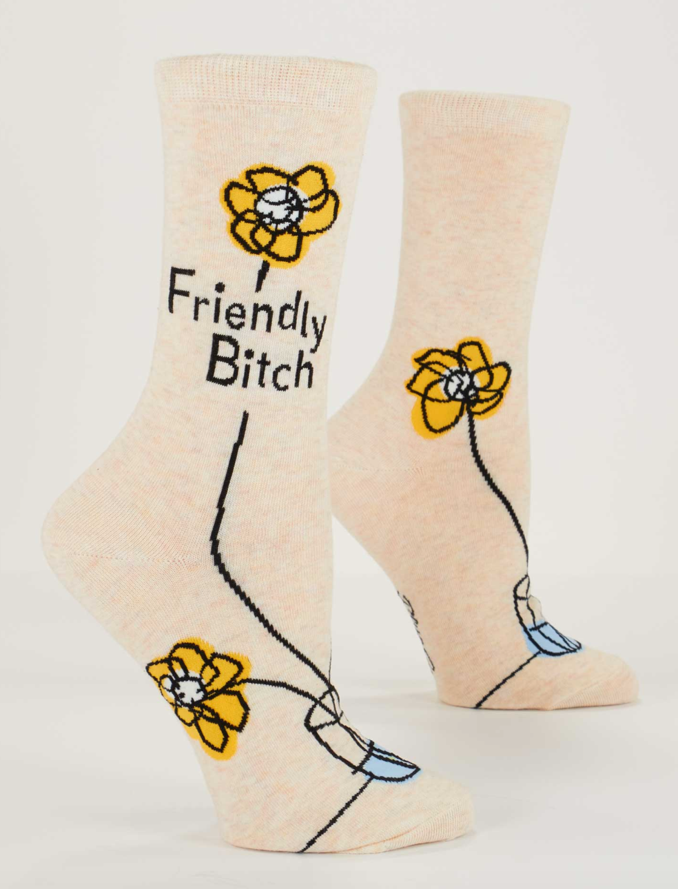 Friendly Bitch Women’s Crew Socks