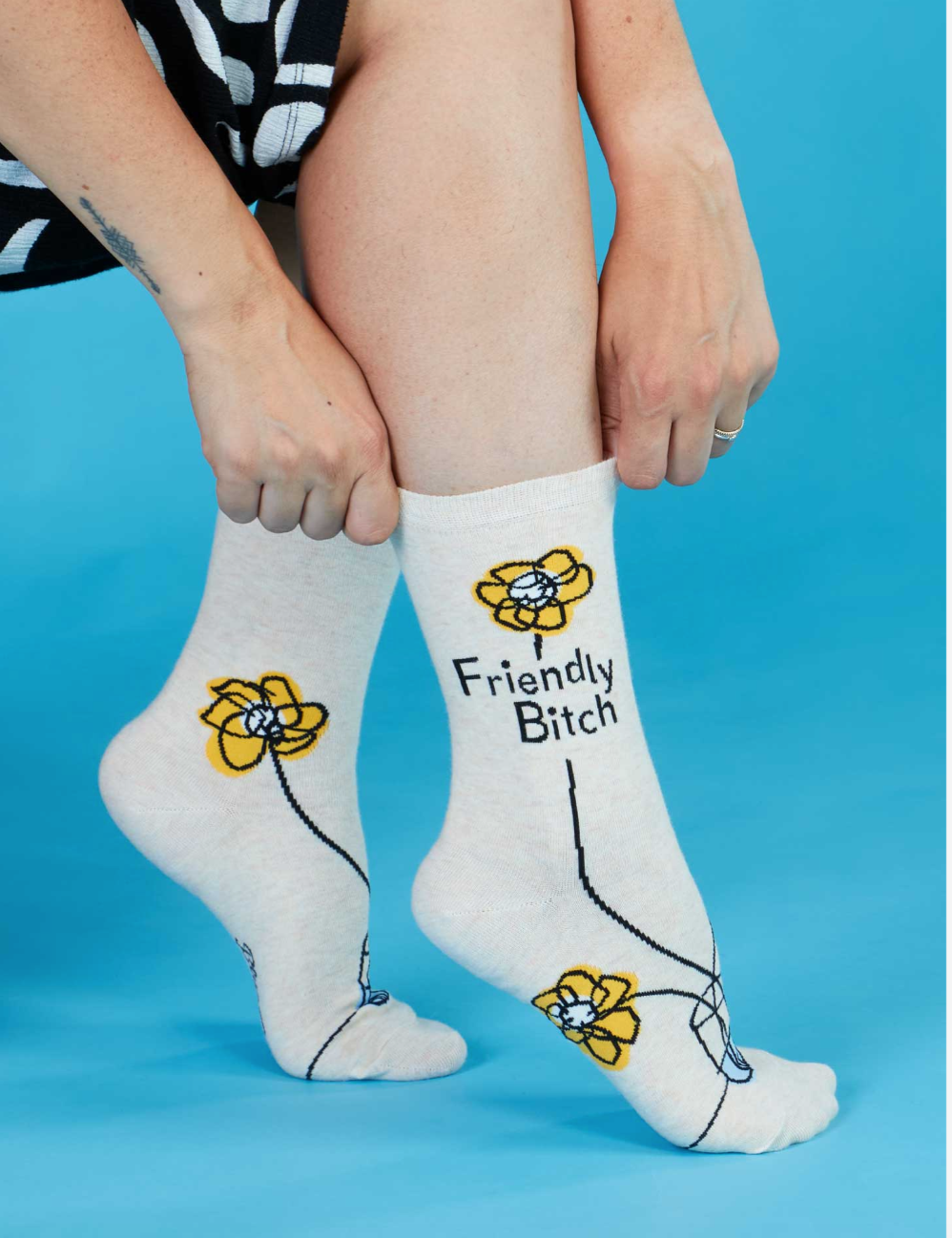 Friendly Bitch Women’s Crew Socks