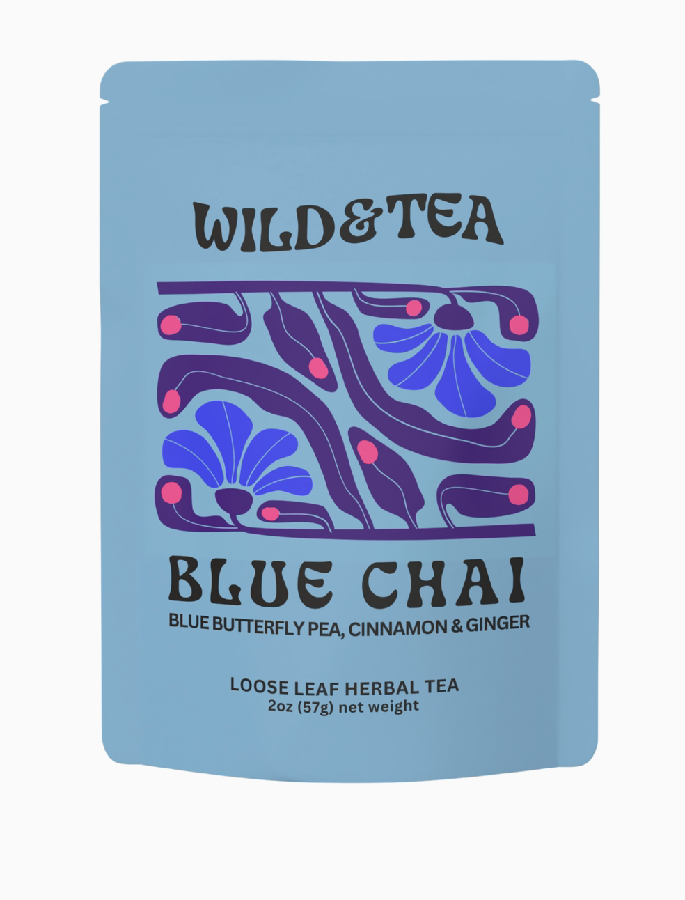 Blue Chai Tea