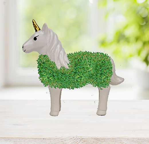 Unicorn Chia Planter