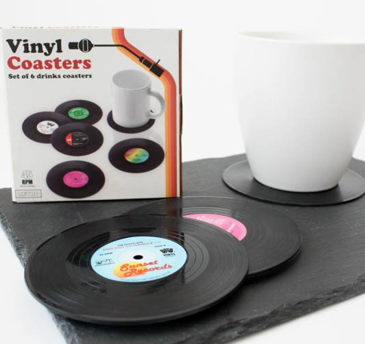 Vinyl Coasters