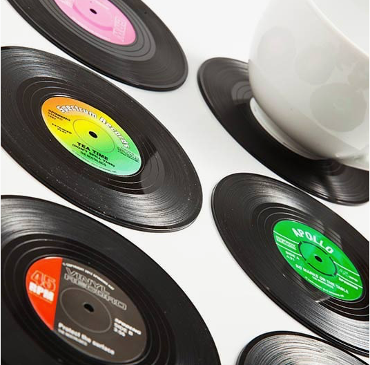 Vinyl Coasters