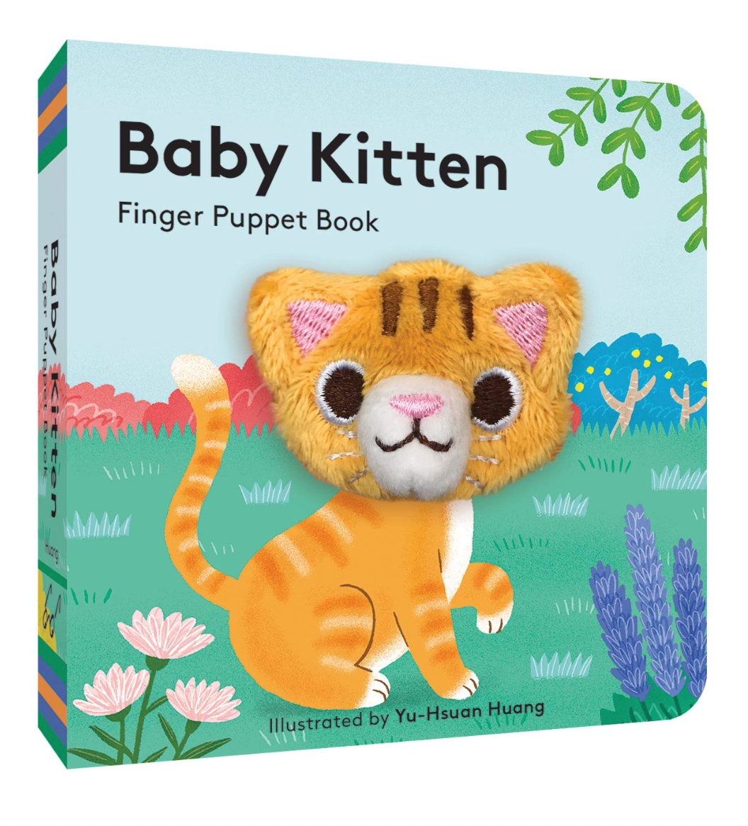Baby Kitten Finger Puppet Book