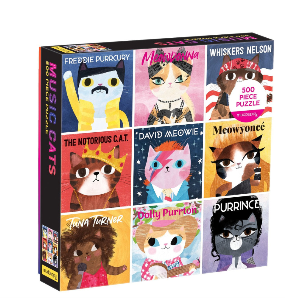 Music Cats 500 Piece Puzzle