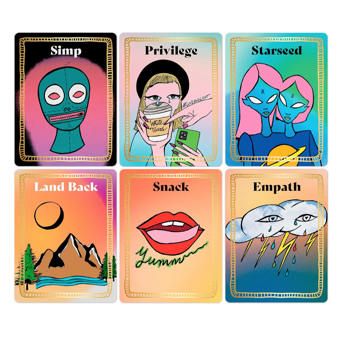 The Roast Iconic Oracle Deck