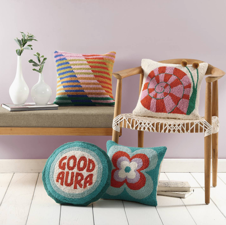 Snails Pace Hook Pillow