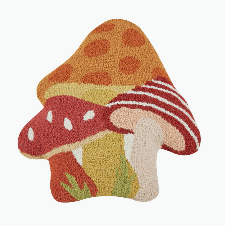 Mushroom Shaped Hook Pillow
