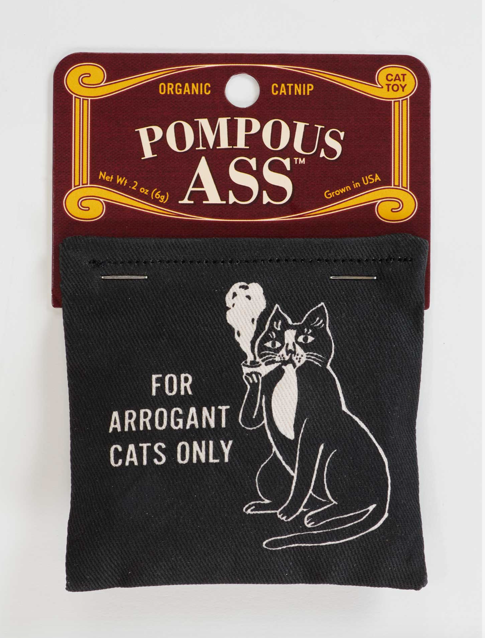 Pompous Ass Catnip Toy