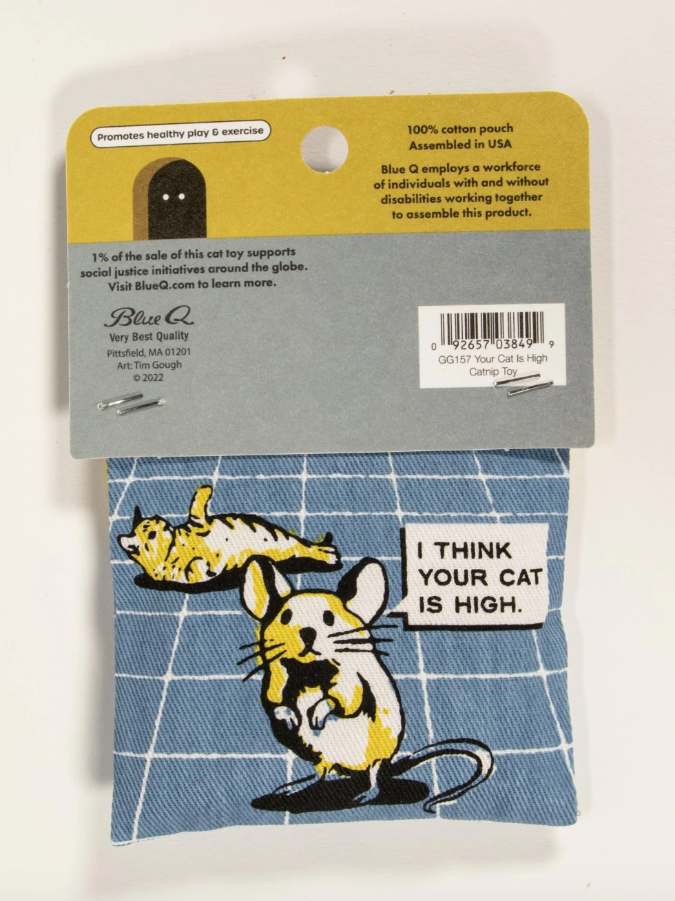 Your Cat Is High Catnip Toy