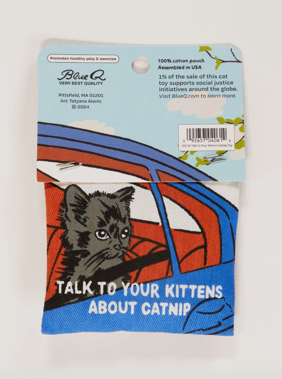 Talk To Your Kittens Catnip Toy