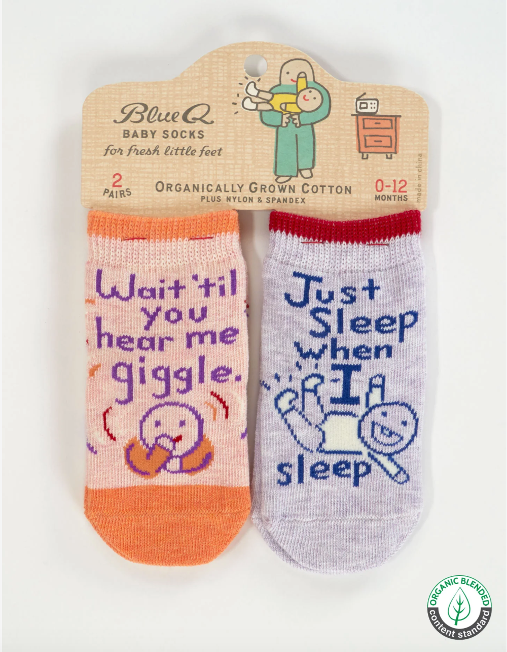 Here Me Giggle Baby Socks