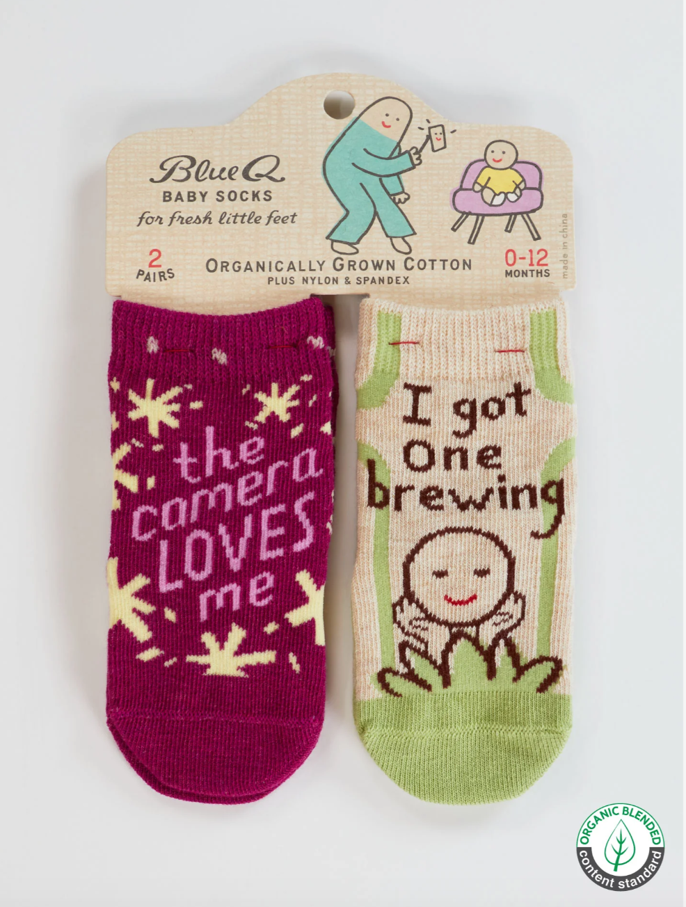 Camera Loves Me Baby Socks