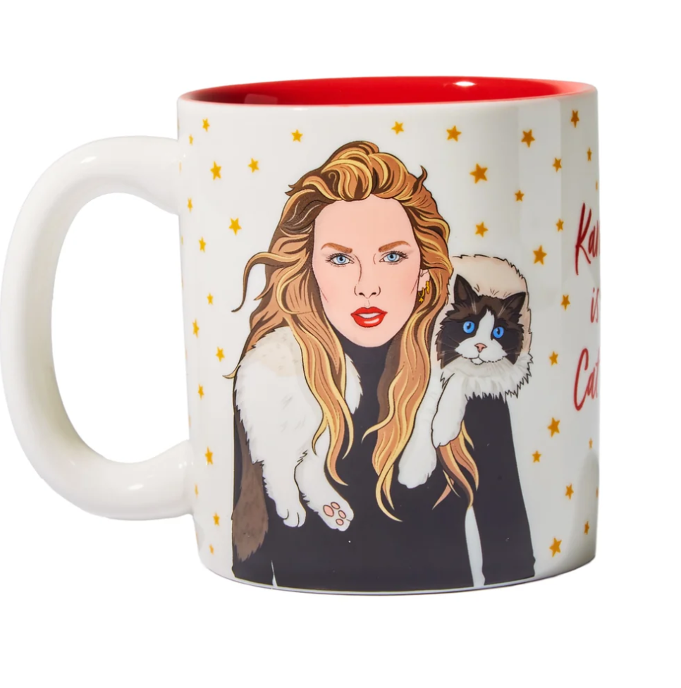 Taylor Swift Karma is a Cat Mug