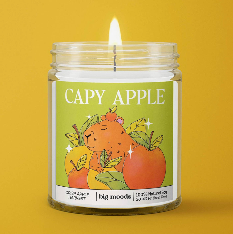 Capy Apple Candle
