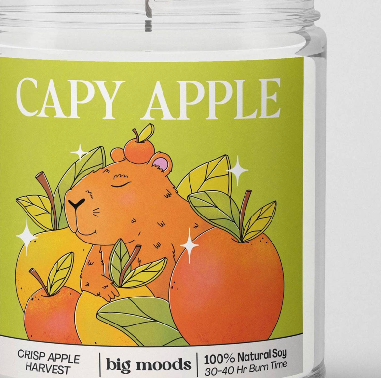 Capy Apple Candle