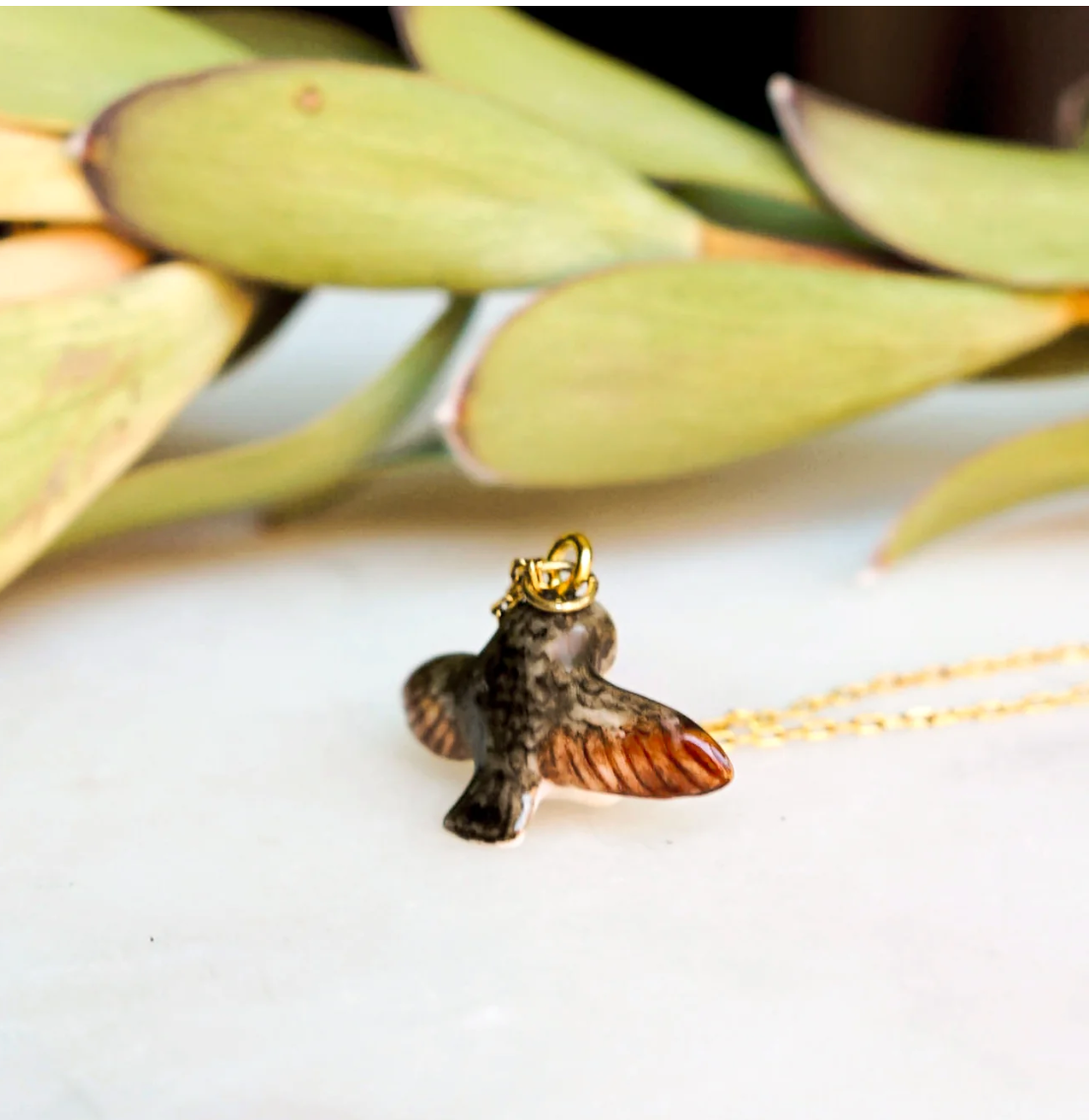 Barn Owl Necklace
