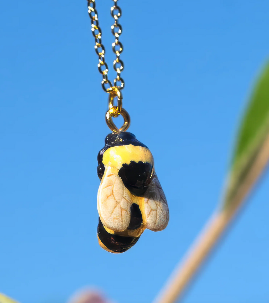 Bumble Bee Necklace