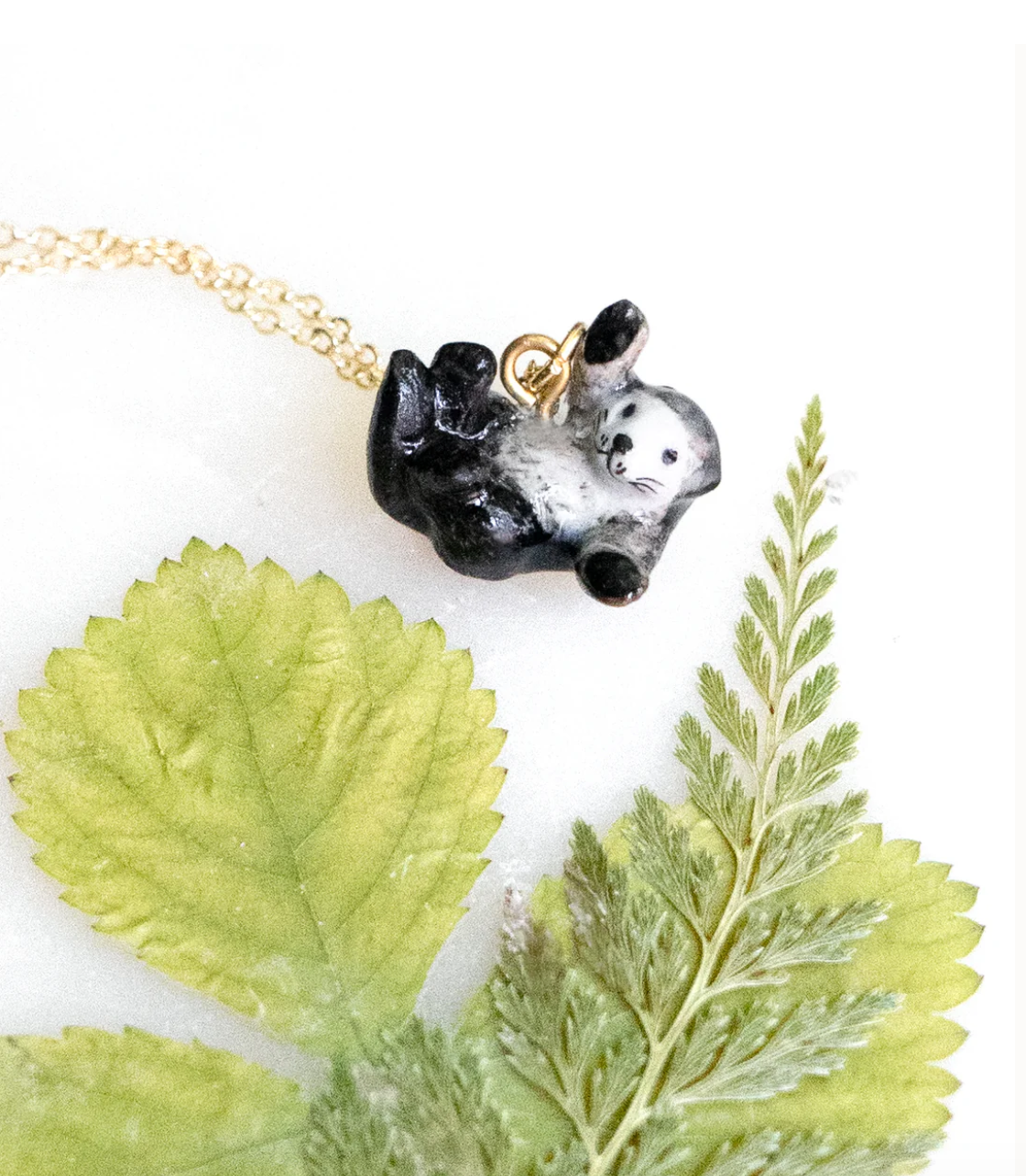 Tiny Otter Necklace