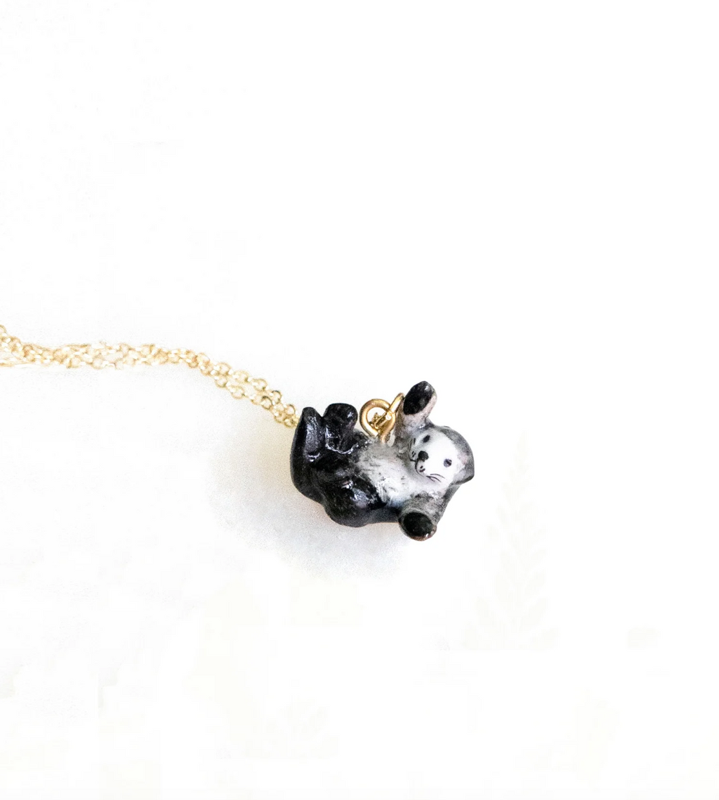 Tiny Otter Necklace