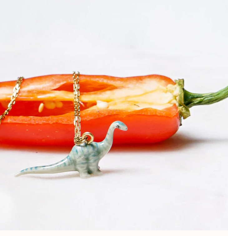 Tiny Dino Necklace