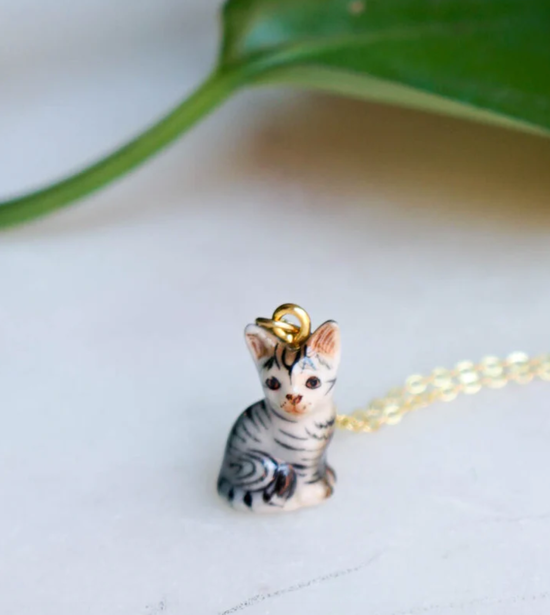 Tiny Sooki Cat Necklace