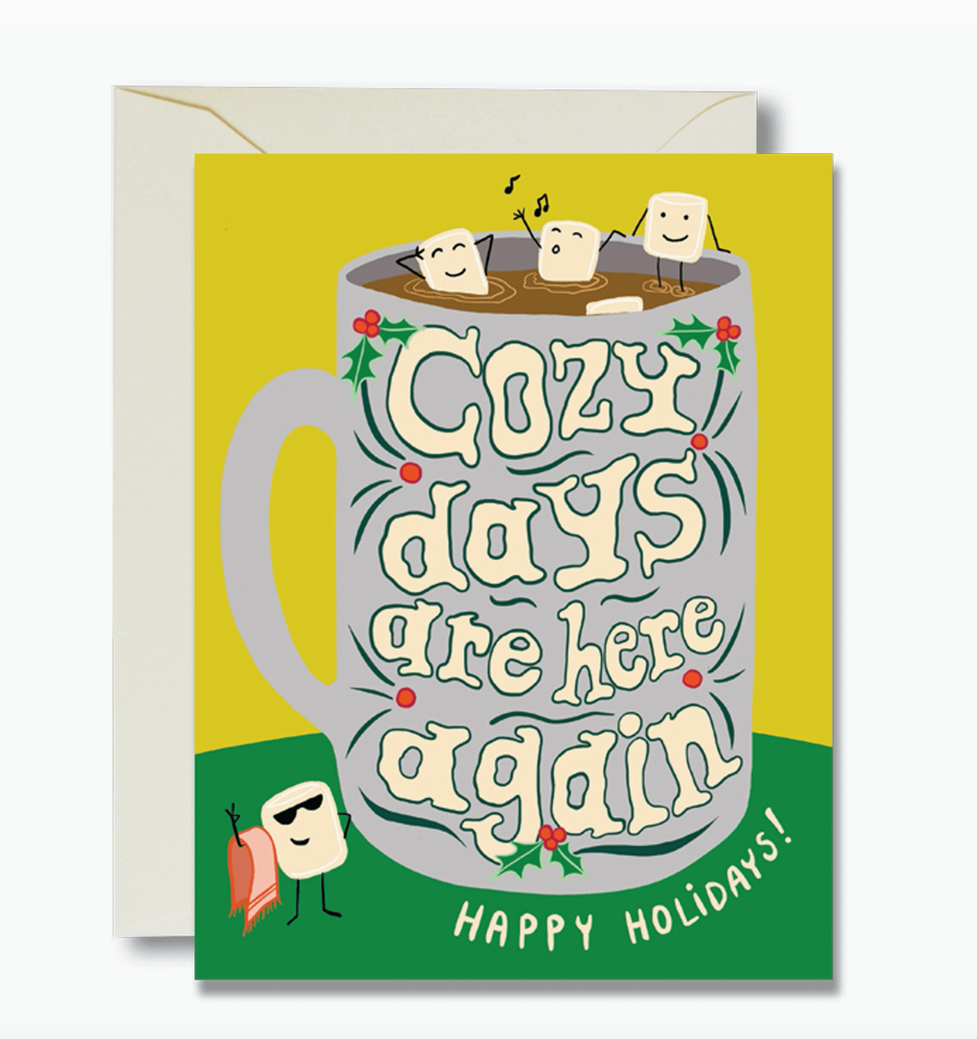 Cozy Days Holiday Card