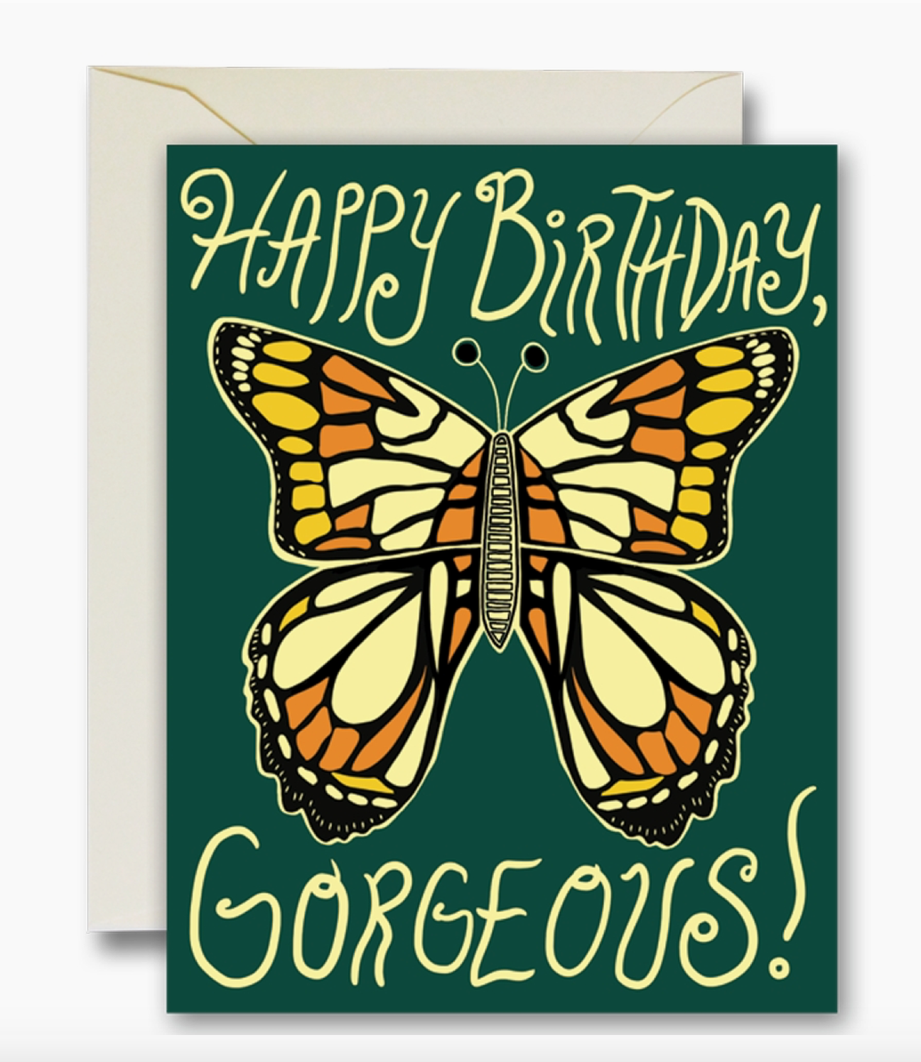 Happy Birthday Gorgeous Greeting Card
