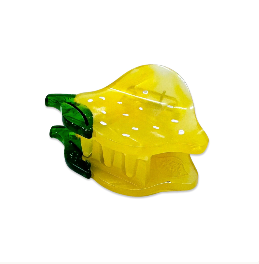 Mini Lemon Hair Claw