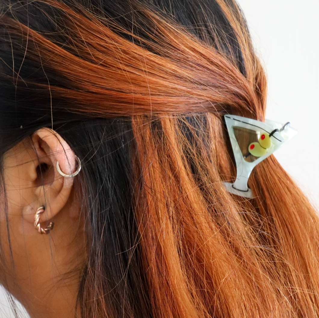 Mini Martini Hair Claw