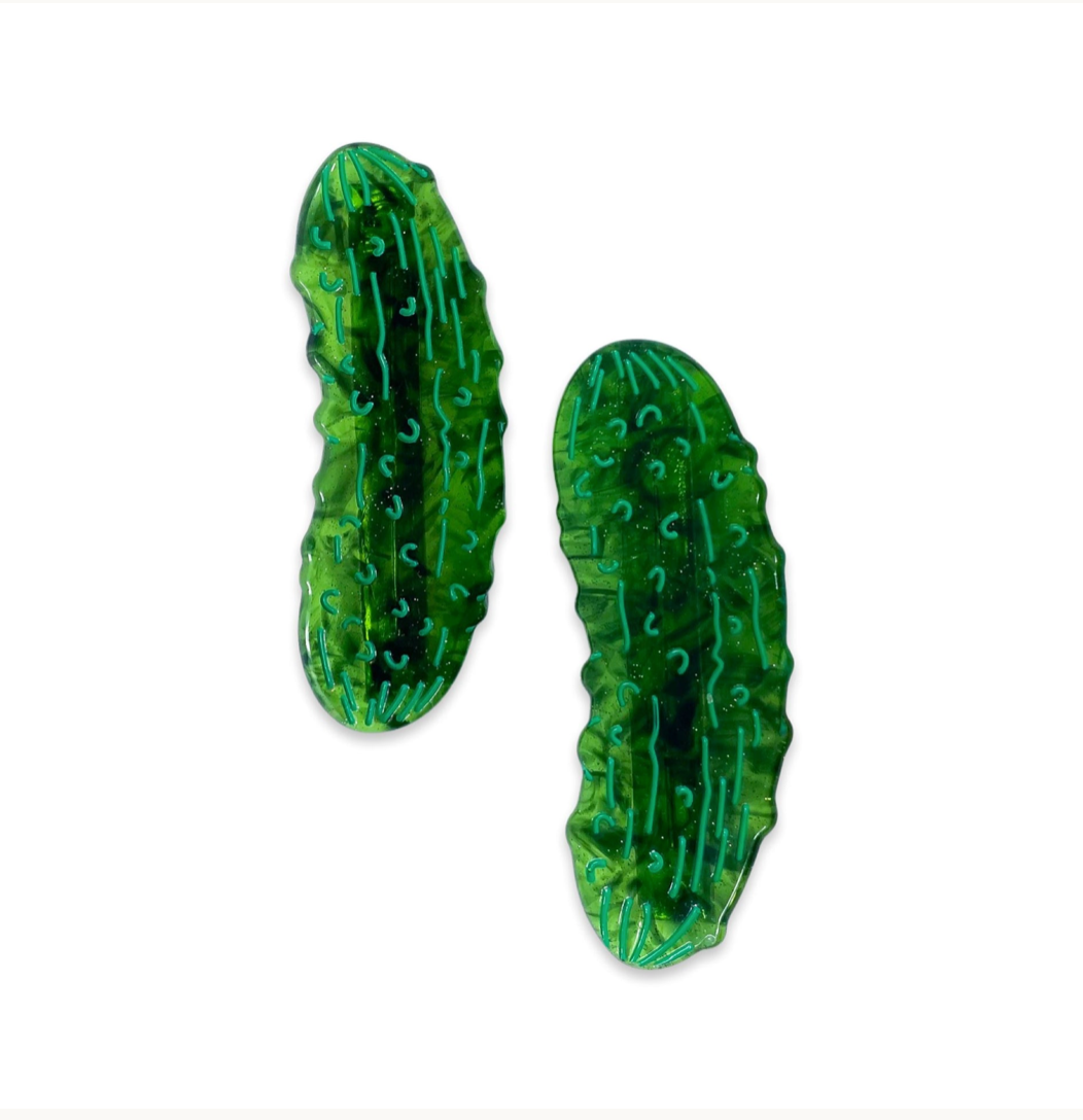 Pickle Hair Clip Set
