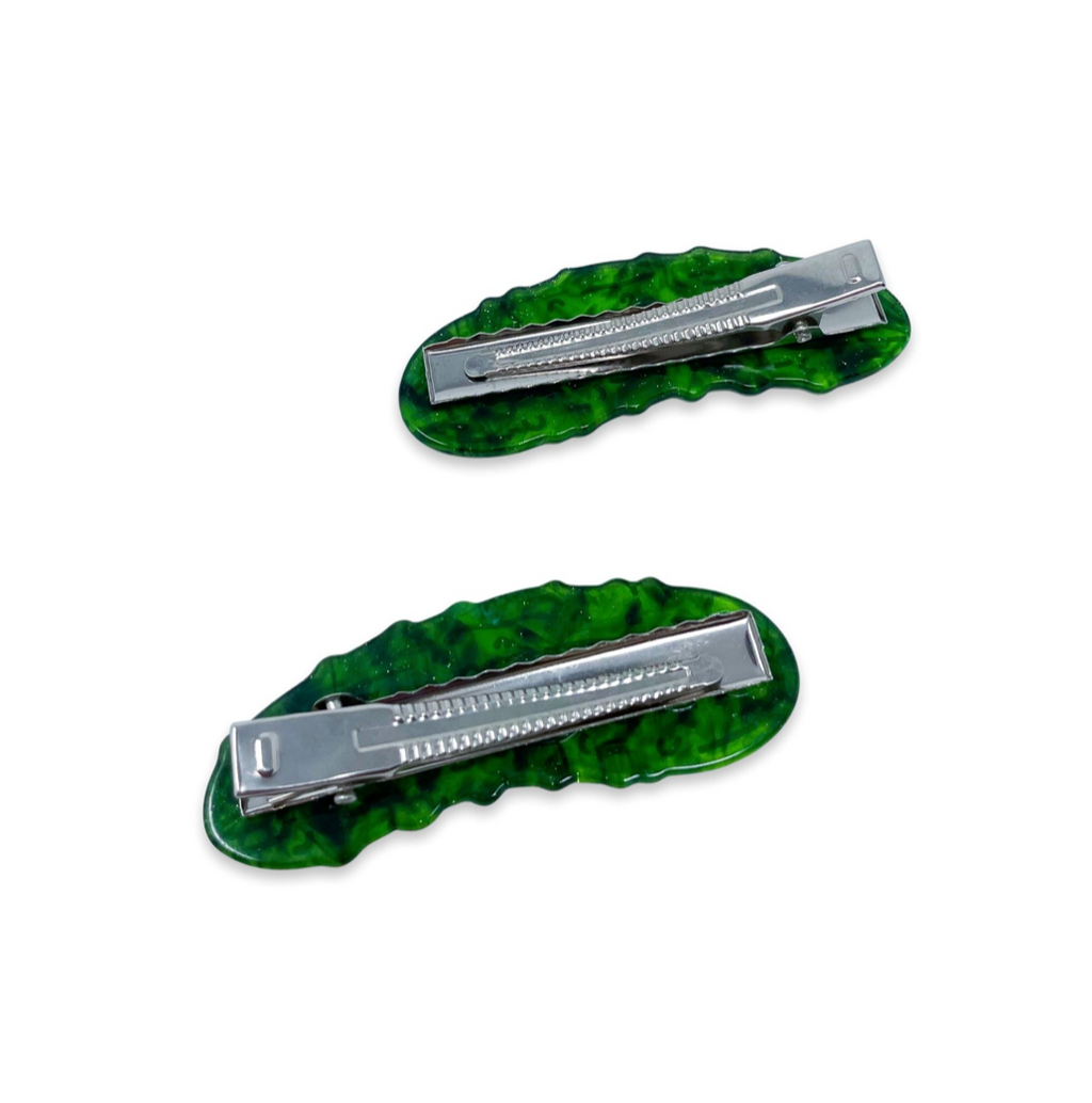 Pickle Hair Clip Set
