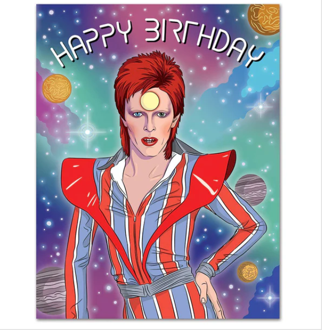 Bowie Greeting Card