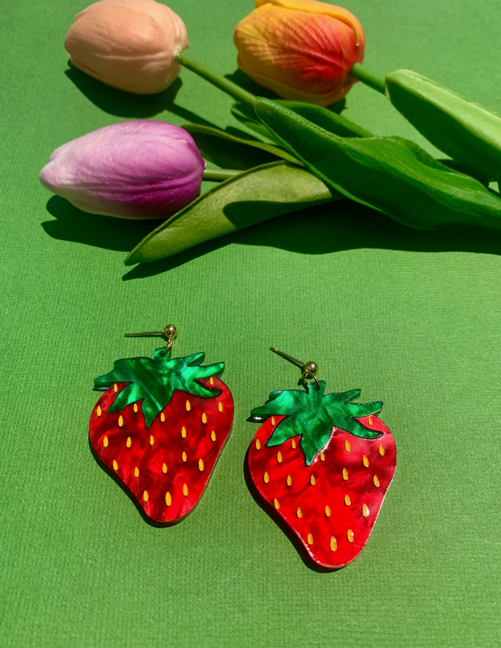 Strawberry Earrings