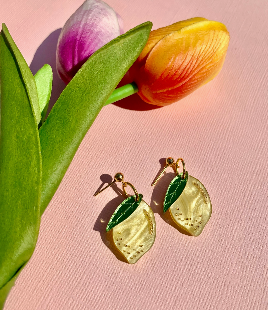 Lemon Earrings