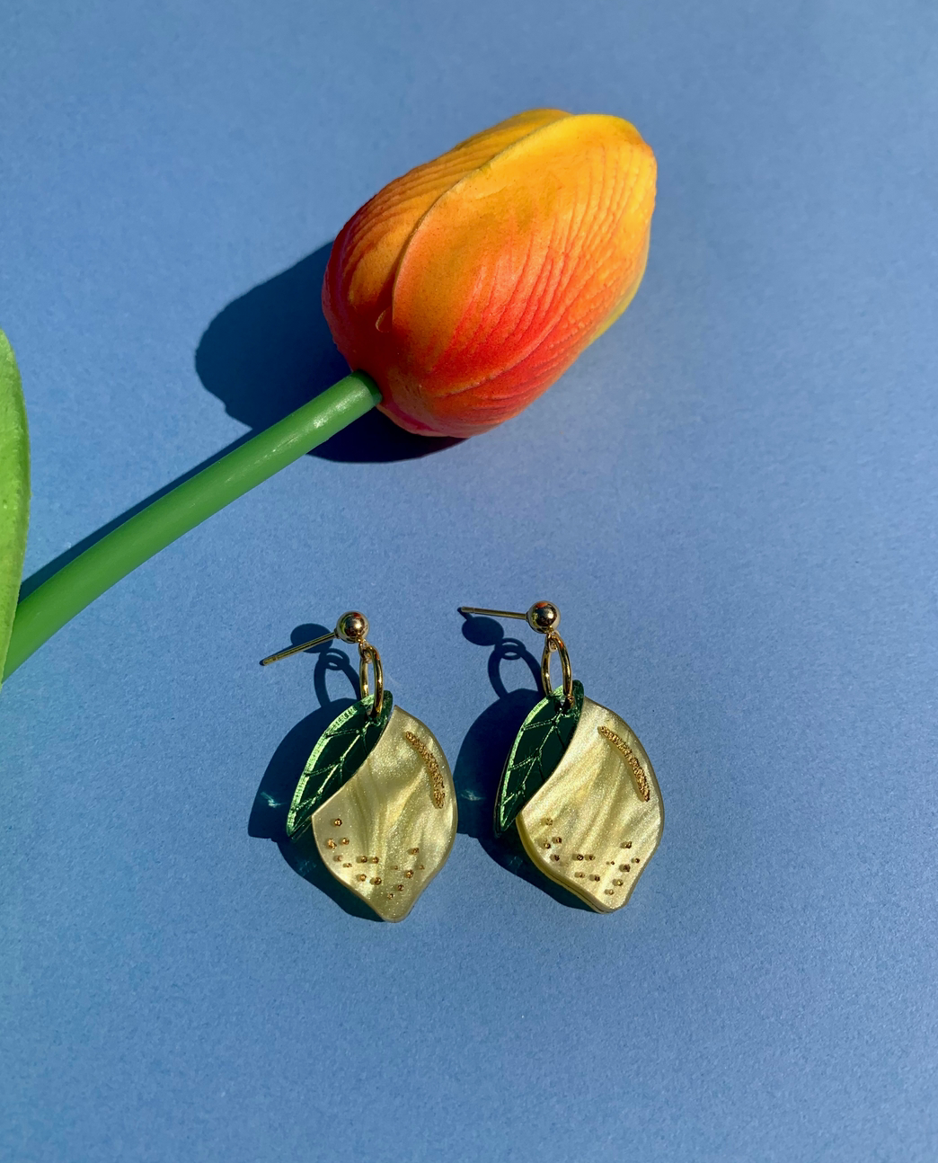 Lemon Earrings