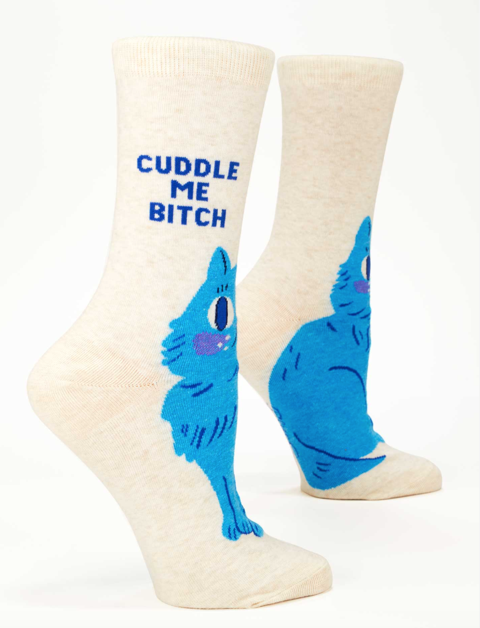 Cuddle Me Bitch Women’s Crew Socks