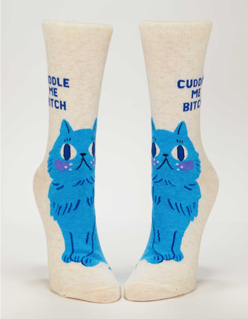 Cuddle Me Bitch Women’s Crew Socks