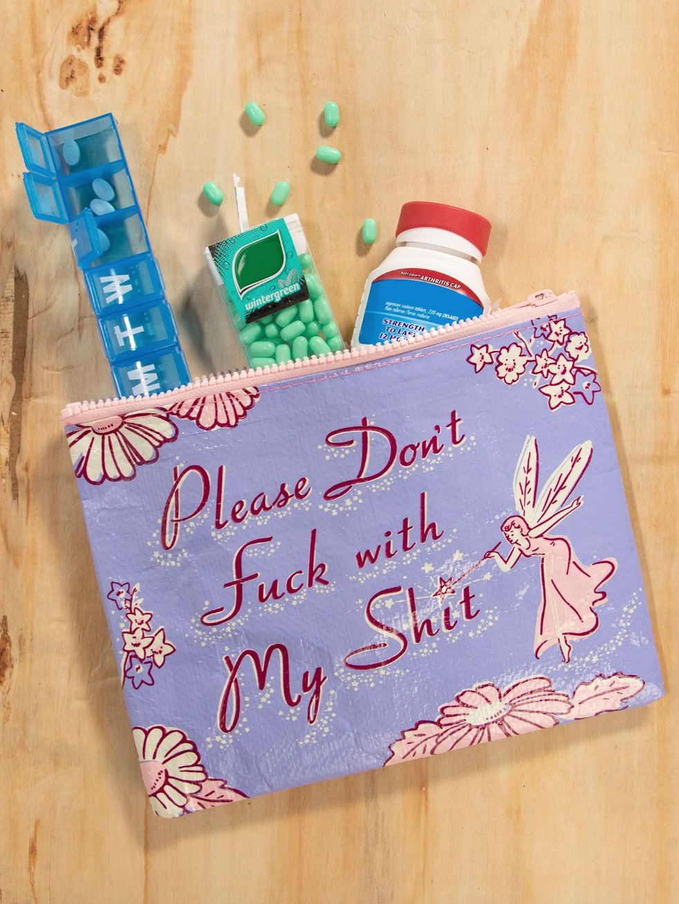 Don’t Fuck With My Shit Zipper Pouch
