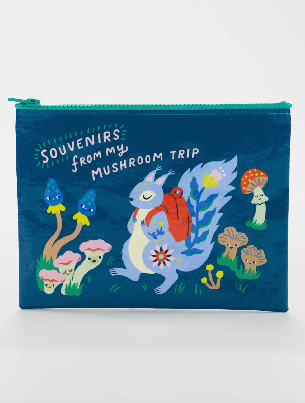 Mushroom Trip Zipper Pouch
