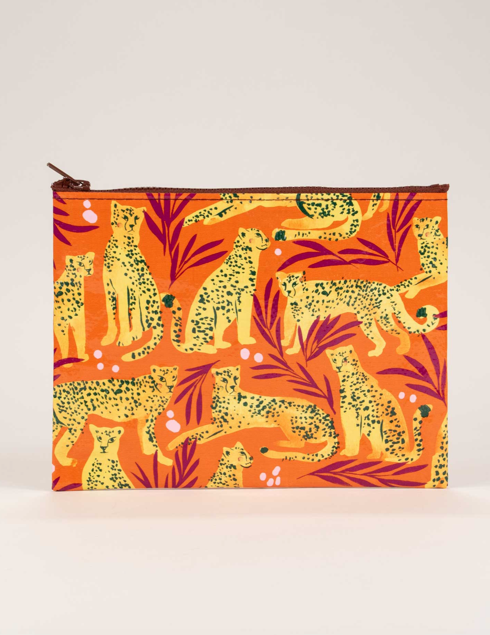 Cheetah Zipper Pouch