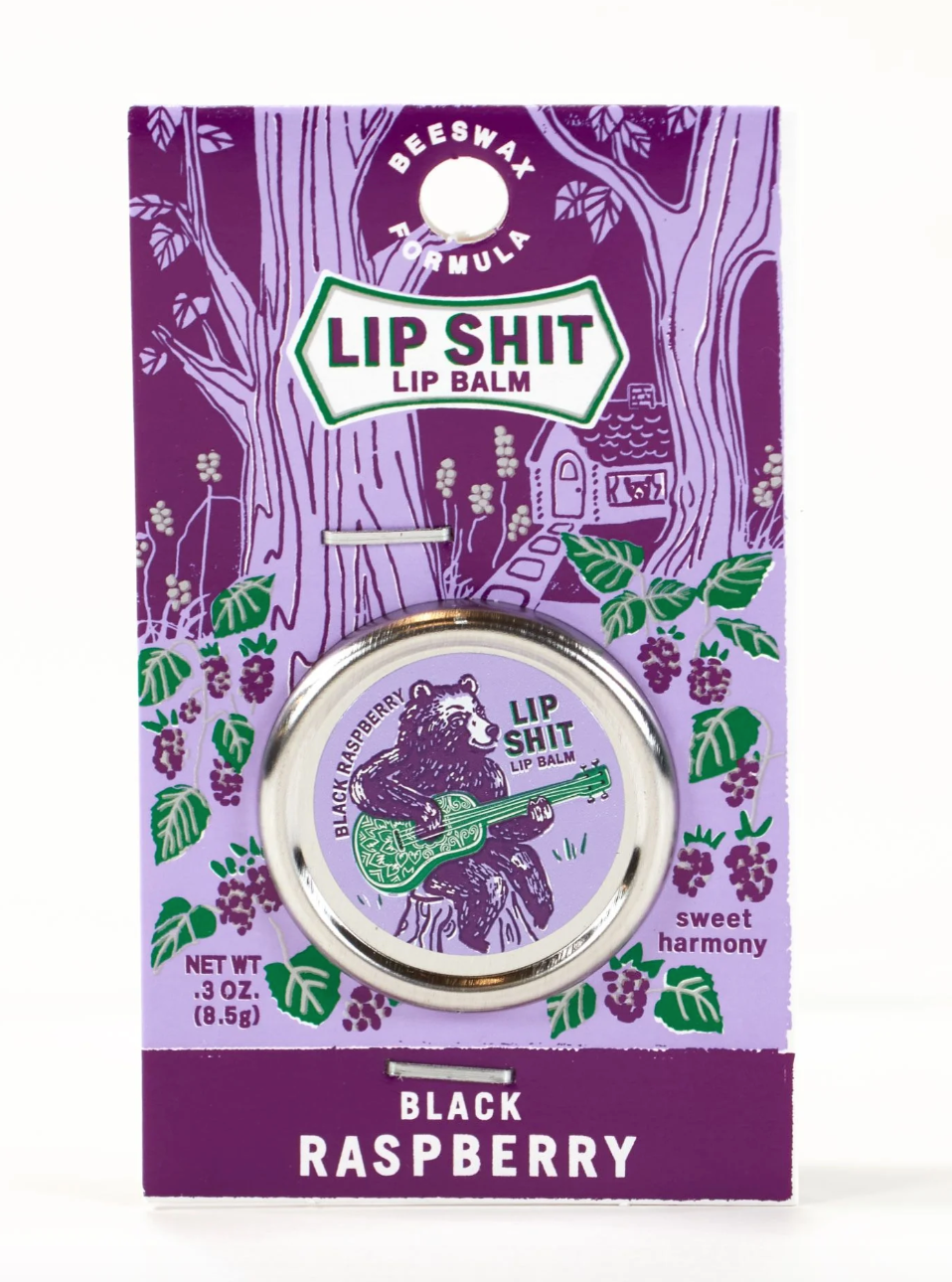 Black Raspberry Lip Shit
