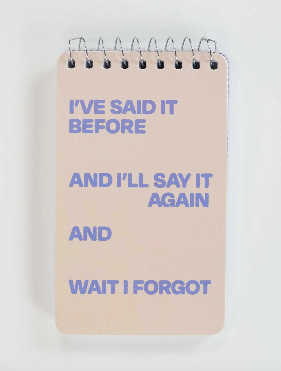 Wait I Forgot Notebook