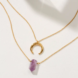 Amethyst Point Necklace