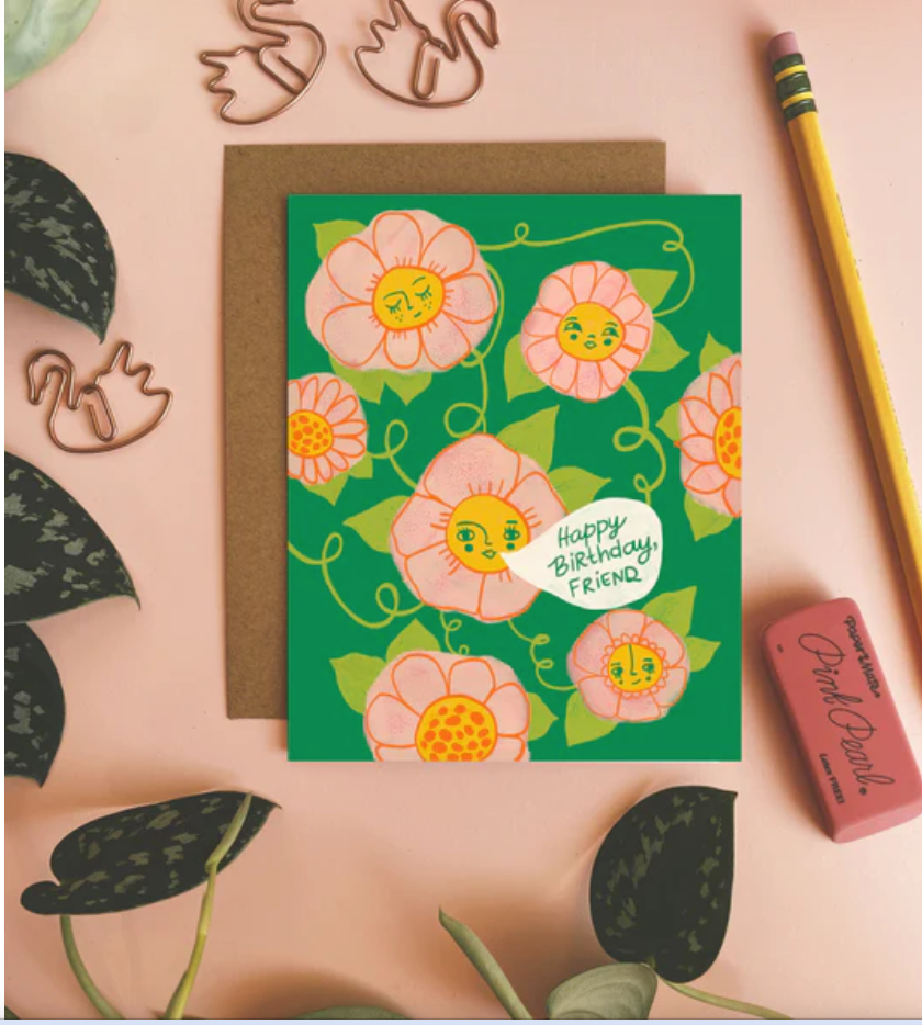 Happy Birthday Friend Greeting Card